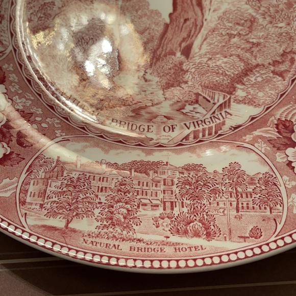 Vintage Picturesque Natural Bridge Virginia plate - Picture 11 of 14
